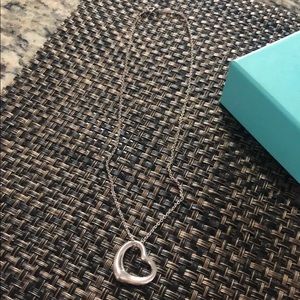 Tiffany & Co. Heart pendant necklace.